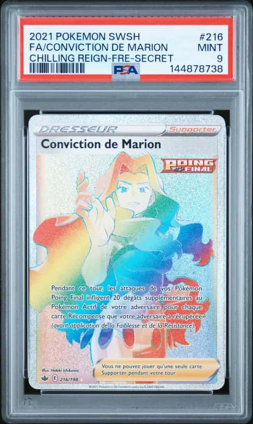 Conviction de Marion 216/198