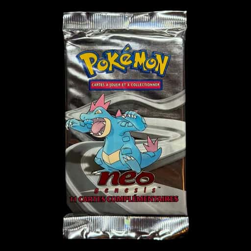 Booster Pokemon Neo Genesis Aligatueur Scellé Wizards