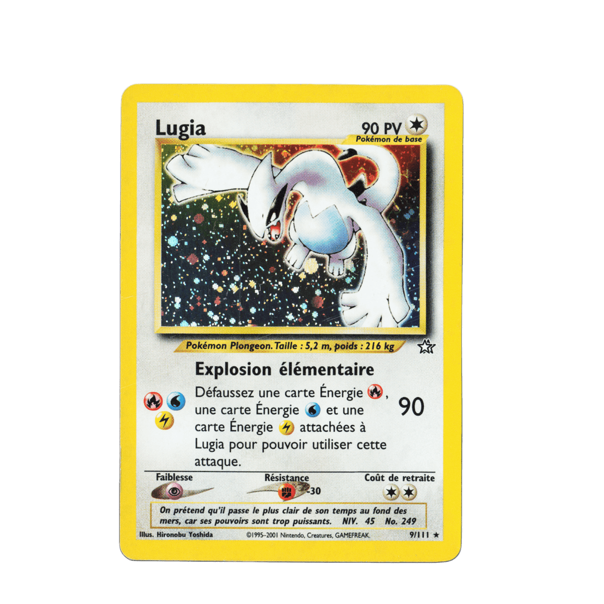 Lugia holographique Neo Genesis
