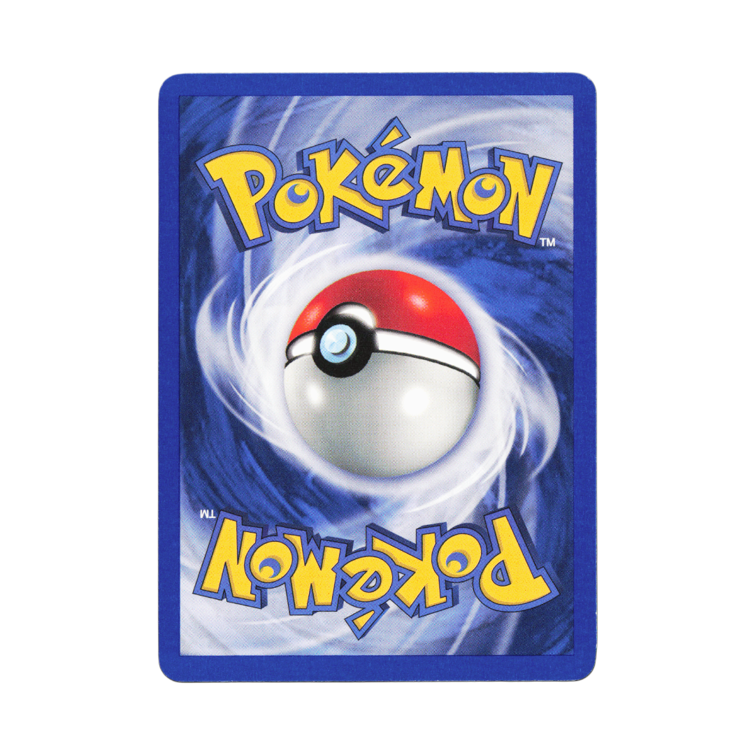 Dos de carte Pokemon vintage
