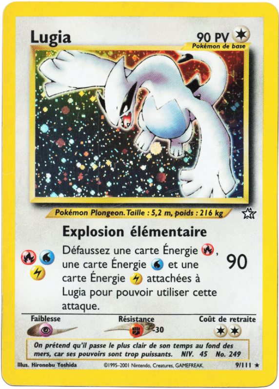 Lugia HOLO Neo Genesis Pokemon Vintage